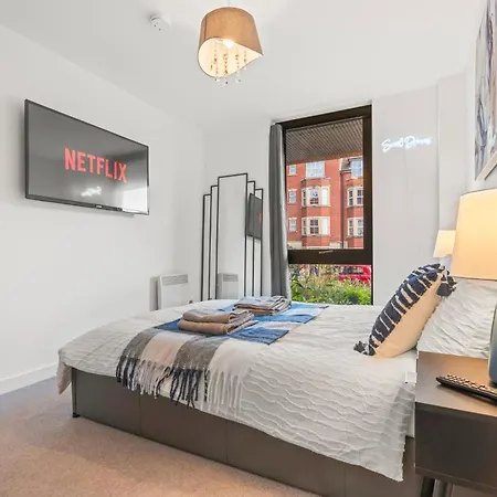 公寓 Stylish Flat In - Sleeps 5 *